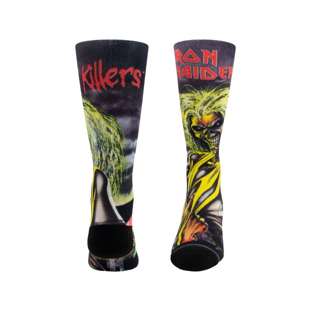 Iron Maiden official socks unisex rock and roll